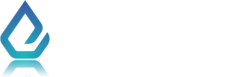 EnergyX logo reversed in white